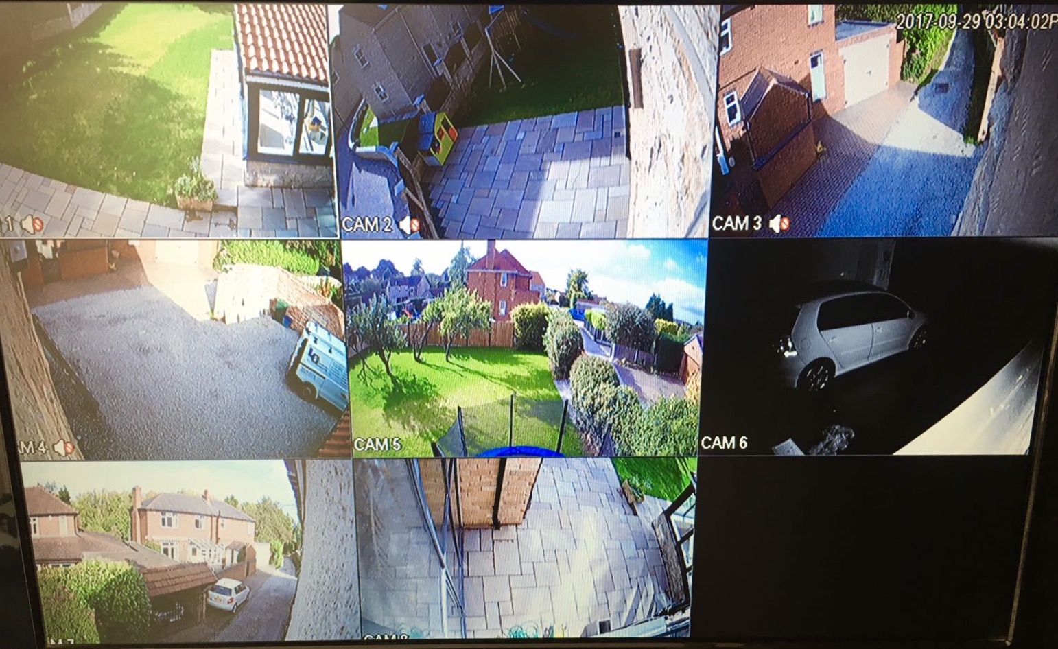 CCTV camera footage